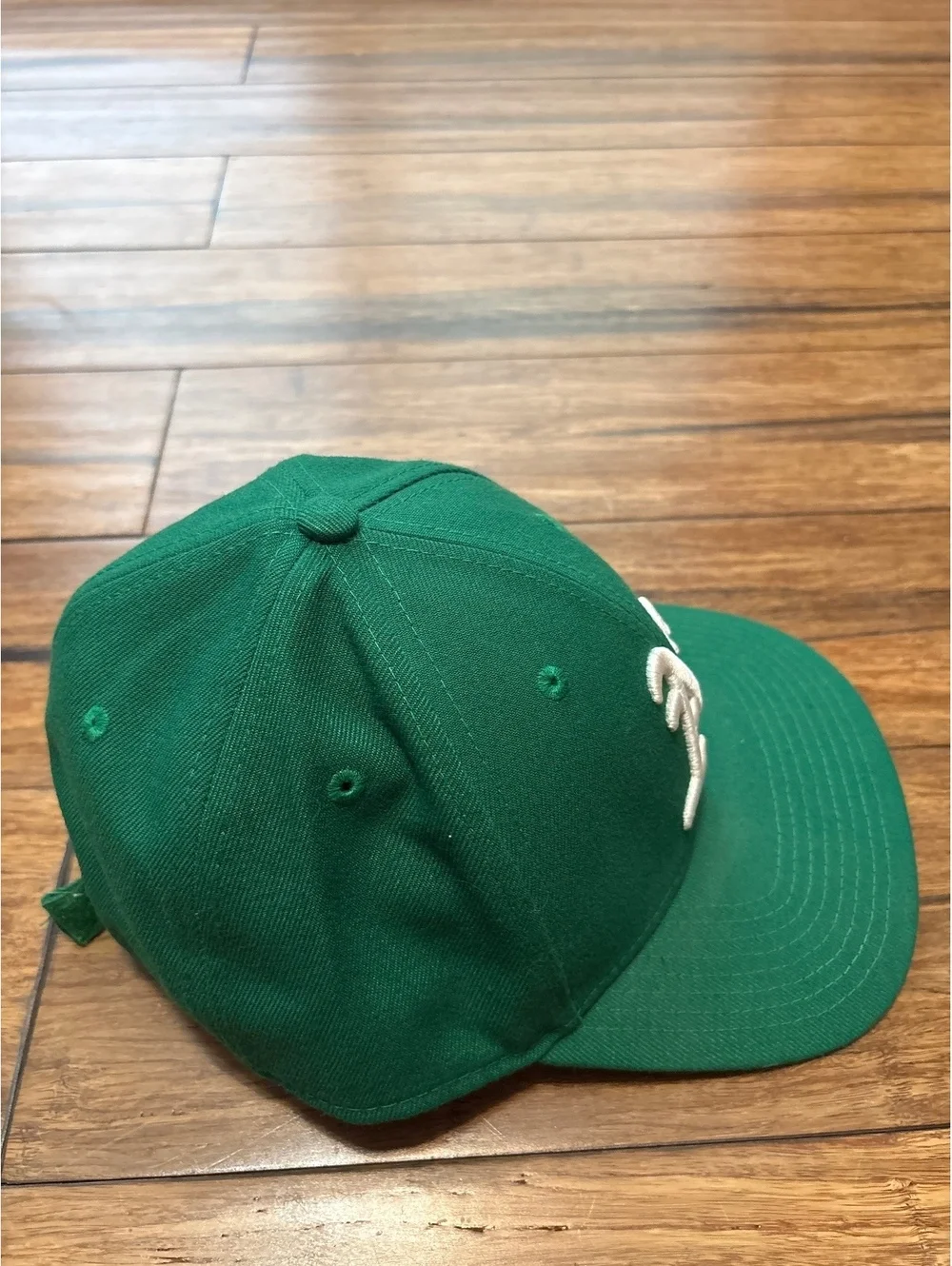 New Era 9FORTY Oakland Athletics Green Adjustable Strapback Baseball Cap Hat - Picture 6 of 8